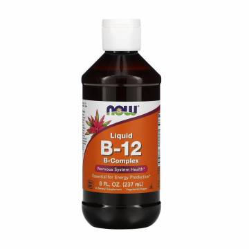 Витамин B-12 B-комплекс NOW foods Liquid B-12 B-Complex в жидкости, 237 мл Витамин B-12 B-комплекс NOW foods Liquid B-12 B-Complex в жидкости, 237 мл