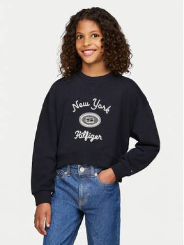 Tommy Hilfiger Світшот NY KG0KG08038 Cиній Regular Fit Tommy Hilfiger Світшот NY KG0KG08038 Cиній Regular Fit