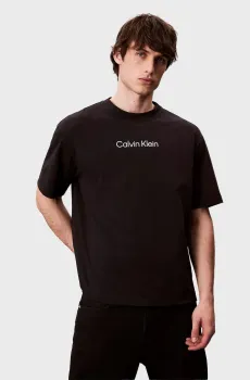 Мужская черная футболка 30S CREWNK Черный XXL Calvin Klein LV04LD230G