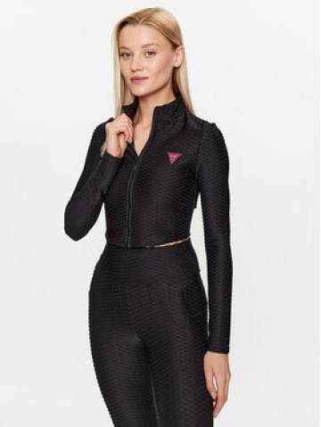 Guess Світшот V3YQ16 KBOA2 Чорний Slim Fit Guess Світшот V3YQ16 KBOA2 Чорний Slim Fit