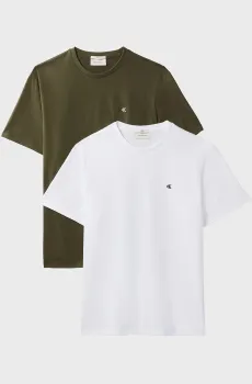 Мужская футболка (2 шт) CLASSIC Разноцветный XL Calvin Klein Jeans LV04RD001G