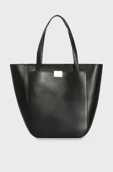 Женская черная кожаная сумка Черный ONESIZE Karl Lagerfeld 246W3017
