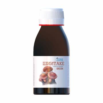 Шиитаке ФітоБіоТехнологіі Lentinus Edodes Грибная аптечка в каплях, 100 мл Шиитаке ФітоБіоТехнологіі Lentinus Edodes Грибная аптечка в каплях, 100 мл