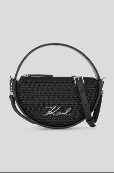 Кожаная сумочка Karl Lagerfeld K/SIGNATURE