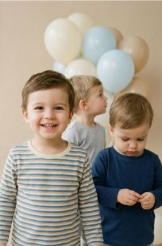 Бавовняні футболки 3 pack - різнобарвний