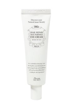 Крем для кожи вокруг глаз Chamos Acaci Snail Repair Anti-Wrinkle Eye Cream против морщин, с муцином улитка, 50 мл
