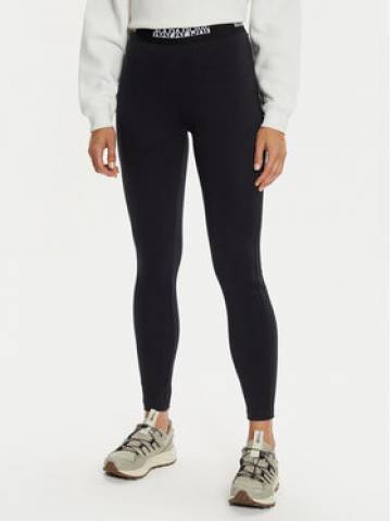 Napapijri Легінси M-Box Logo NP0A4HZ7 Чорний Slim Fit Napapijri Легінси M-Box Logo NP0A4HZ7 Чорний Slim Fit
