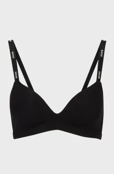 Женский черный бюстгальтер Черный M BOSS 50502739;001