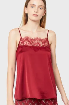 Женский красный топ NATHALIA Красный M Etam 6514207