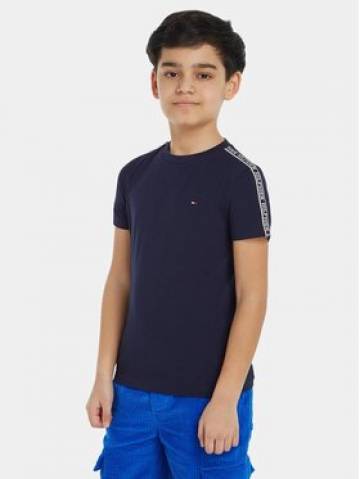 Tommy Hilfiger Футболка Tape KB0KB08782 S Cиній Regular Fit Tommy Hilfiger Футболка Tape KB0KB08782 S Cиній Regular Fit