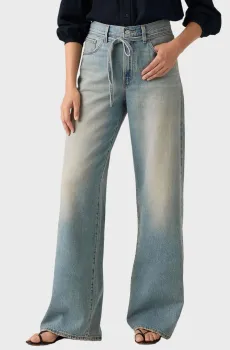 Женские голубые джинсы XL Straight Голубой 25-29 Levi’s® A8701;0042