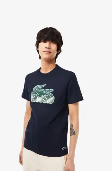 Мужская синяя футболка Синий S Lacoste TH5070166