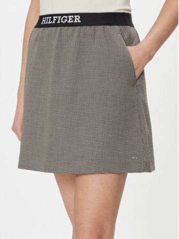 Tommy Hilfiger Cпідниця-міні WW0WW40515 Сірий Regular Fit Tommy Hilfiger Cпідниця-міні WW0WW40515 Сірий Regular Fit