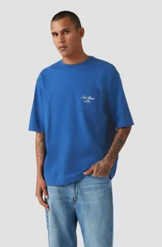 Мужская синяя футболка Синий L Levi’s® 001MH;0003