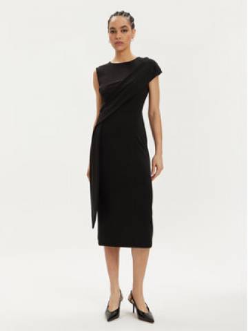 Rinascimento Коктейльна сукня CFC0019379002 Чорний Regular Fit Rinascimento Коктейльна сукня CFC0019379002 Чорний Regular Fit