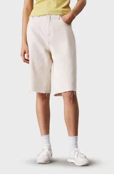 Женские белые джинсовые шорты RELAXED Белый 24 Calvin Klein Jeans J20J225163