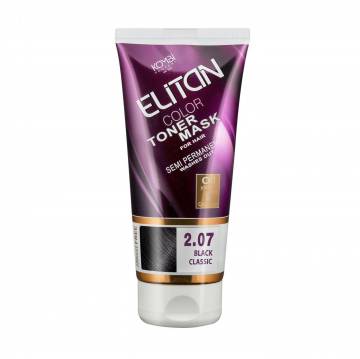 Тонирующая маска для волос Elitan Color Toner Mask 2.07 Черный классический, 150 мл Тонирующая маска для волос Elitan Color Toner Mask 2.07 Черный классический, 150 мл