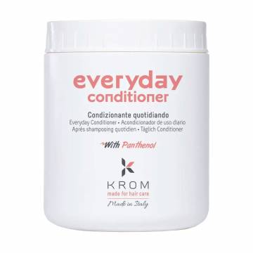 Кондиционер Krom Everyday Conditioner для ежедневного ухода за волосами, с пантенолом, 1 л Кондиционер Krom Everyday Conditioner для ежедневного ухода за волосами, с пантенолом, 1 л