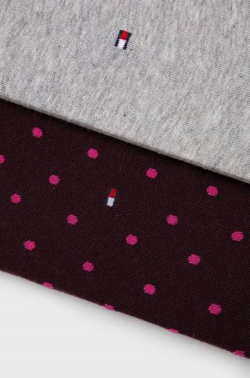 Tommy Hilfiger (2-pack) цвет фиолетовый Tommy Hilfiger (2-pack) цвет фиолетовый