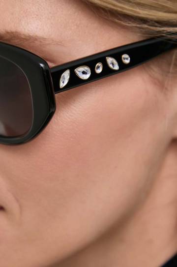 Солнцезащитные очки Swarovski 5679527 DEXTERA ORGANIC женские цвет чёрный Солнцезащитные очки Swarovski 5679527 DEXTERA ORGANIC женские цвет чёрный