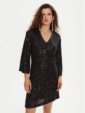 Bruuns Bazaar Коктейльна сукня Azati BBW4192 Чорний Regular Fit Bruuns Bazaar Коктейльна сукня Azati BBW4192 Чорний Regular Fit