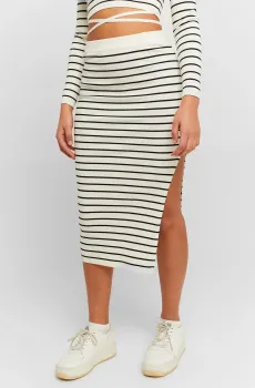 Женская белая юбка в полоску Белый XS Tally Weijl SSKVISEVINA