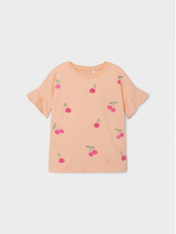 NAME IT Футболка 13215688 Оранжевий Regular Fit NAME IT Футболка 13215688 Оранжевий Regular Fit