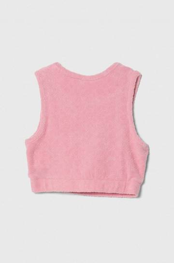 Детский топ Guess цвет розовый