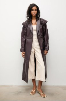 Кожаный плащ Answear.LAB