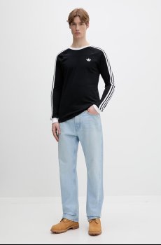 Хлопковый лонгслив adidas Originals