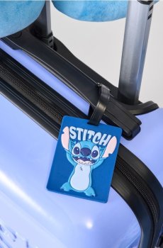 Бірка для багажу Stitch - темно-синій