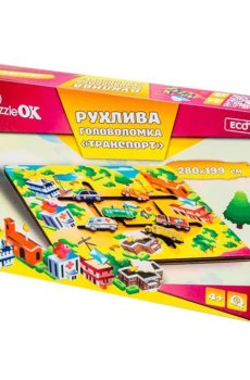 Подвижная головоломка PuzzleOk Транспорт, от 4 лет, 28*19.9 см (Puz-27800)