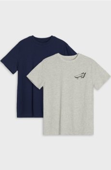 Бавовняні футболки 2 pack - різнобарвний