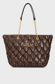 Женская коричневая сумка Коричневый ONESIZE Karl Lagerfeld 246W3005