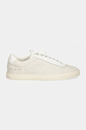 Кожаные кроссовки Common Projects Tennis Classic цвет серый 6174 Кожаные кроссовки Common Projects Tennis Classic цвет серый 6174