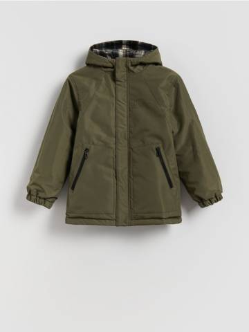 Reserved - Двостороння куртка - пильно-зелений - 821GM-97X Reserved - Двостороння куртка - пильно-зелений - 821GM-97X