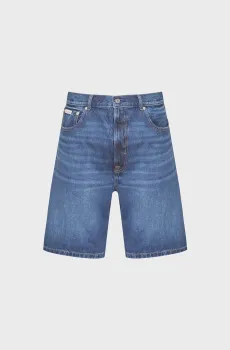 Мужские синие джинсовые шорты 90S SHORT OIL Синий 34 Calvin Klein Jeans LV04RF792G