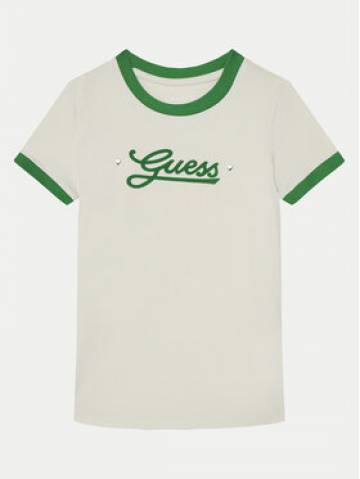 Guess Футболка J5RI11 K6YW4 Écru Regular Fit Guess Футболка J5RI11 K6YW4 Écru Regular Fit