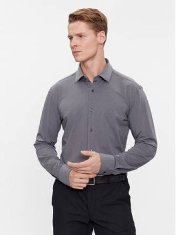 Boss Сорочка P-Hank-S-Kent-C1-222 50508730 Срібний Slim Fit Boss Сорочка P-Hank-S-Kent-C1-222 50508730 Срібний Slim Fit