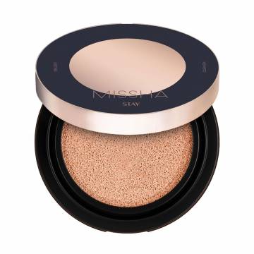 Тональный кушон-основа для лица Missha Stay Cushion, SPF 40 PA+++, 21N Vanilla, 15 г Тональный кушон-основа для лица Missha Stay Cushion, SPF 40 PA+++, 21N Vanilla, 15 г