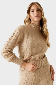 Женский бежевый гольф Бежевый XS Guess W5BR30.Z1192;G1L7