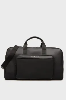 Мужская черная дорожная сумка FOUNDATION DUFFLE Черный ONESIZE Tommy Hilfiger AM0AM13628