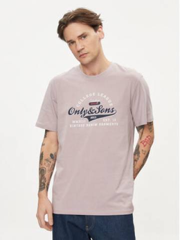 Only & Sons Футболка Lenny 22028593 Фіолетовий Regular Fit Only & Sons Футболка Lenny 22028593 Фіолетовий Regular Fit