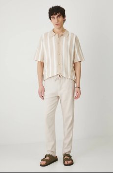 Брюки с примесью льна Medicine