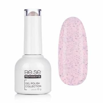 Гель-лак для ногтей Be.Se Professional Gel Polish Collection Pudding 10 Черные вкрапления, светло-бежевый, 10 г Гель-лак для ногтей Be.Se Professional Gel Polish Collection Pudding 10 Черные вкрапления, светло-бежевый, 10 г