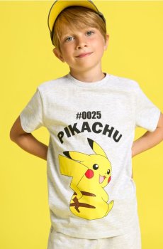 Футболка Pokémon - сірий