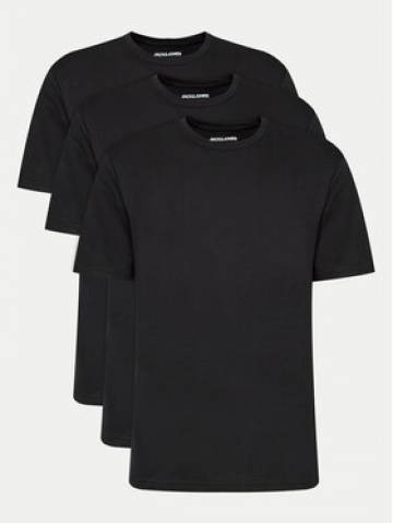 Jack&Jones Набір з 3 футболок Under 12248076 Чорний Standard Fit Jack&Jones Набір з 3 футболок Under 12248076 Чорний Standard Fit