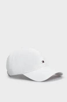 Женская белая кепка ESSENTIAL FLAG SOFT Белый ONESIZE Tommy Hilfiger AW0AW16050