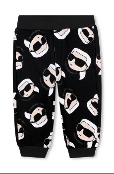 Детские хлопковые штаны Karl Lagerfeld