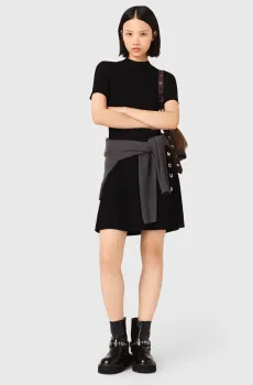 Женское черное платье Черный 34 MAJE MFPRO04552_Black